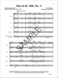 March K. 408, No. 2 - Mozart/Bailey - String Orchestra - Gr. 2.5