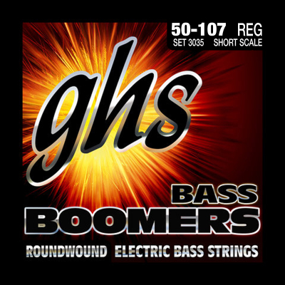 Bass Boomers Electric Bass String Set - Short Scale