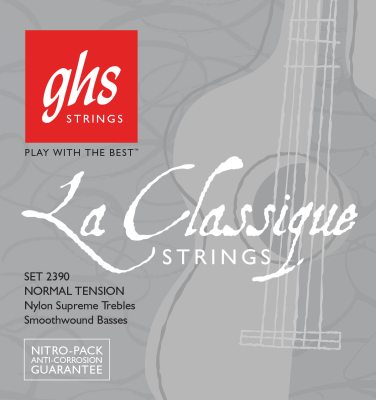 GHS Strings - La Classique Smoothwound Classical Guitar String Set