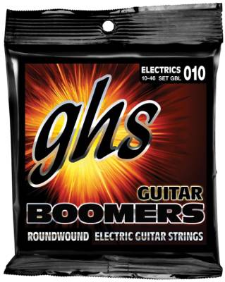 GHS Strings - Tremolo Boomers  Guitar Strings - Light Electric Guitar Strings