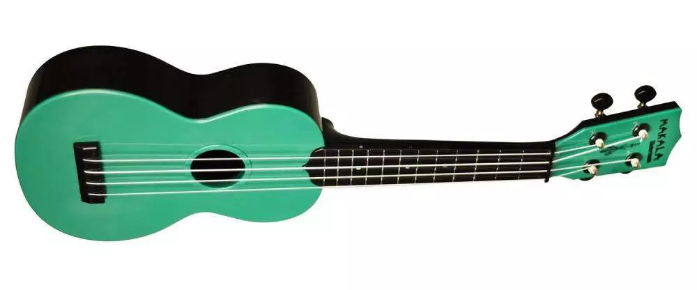Waterman Soprano Ukulele with Bag - Sea Foam Green