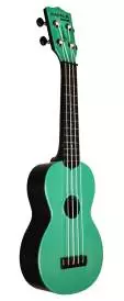 Waterman Soprano Ukulele with Bag - Sea Foam Green