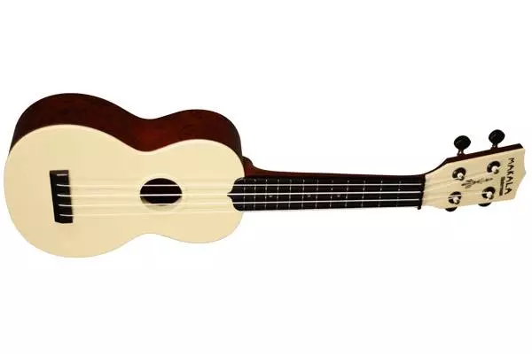 Waterman Soprano Ukulele with Bag - Swirl Red