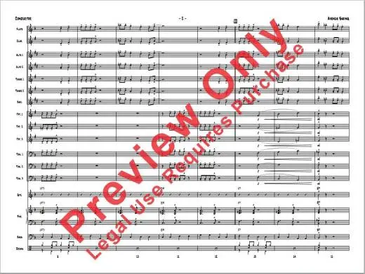 Avenue Swing - Collins-Dowden - Jazz Ensemble - Gr. 1