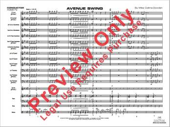 Avenue Swing - Collins-Dowden - Jazz Ensemble - Gr. 1