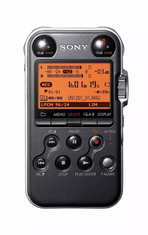 Portable Audio Recorder - Black