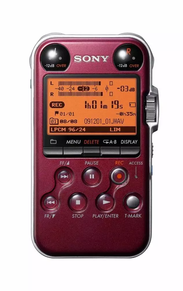 Portable Audio Recorder - Red
