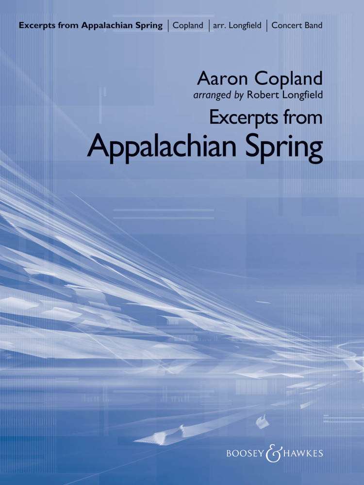 Excerpts from Appalachian Spring - Copland/Longfield - Concert Band - Gr. 4