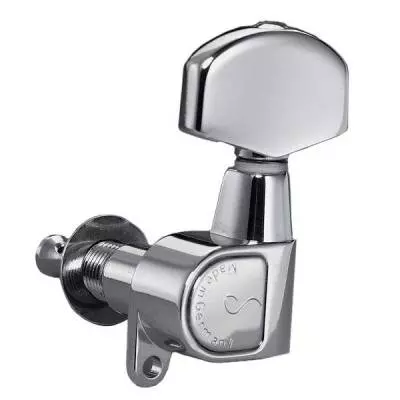 M6 Top of the Line Machine Heads - Chrome - 3/3