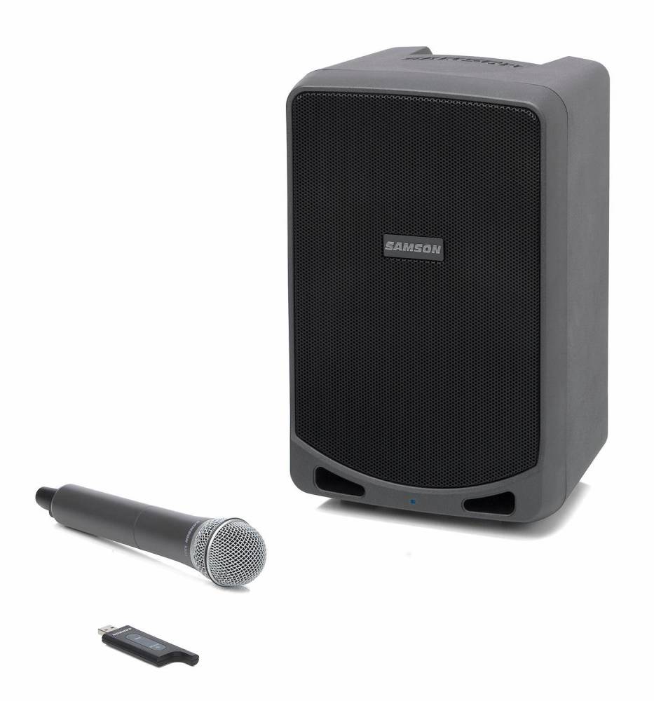 Rechargeable Portable PA with Handheld Wireless System and Bluetooth