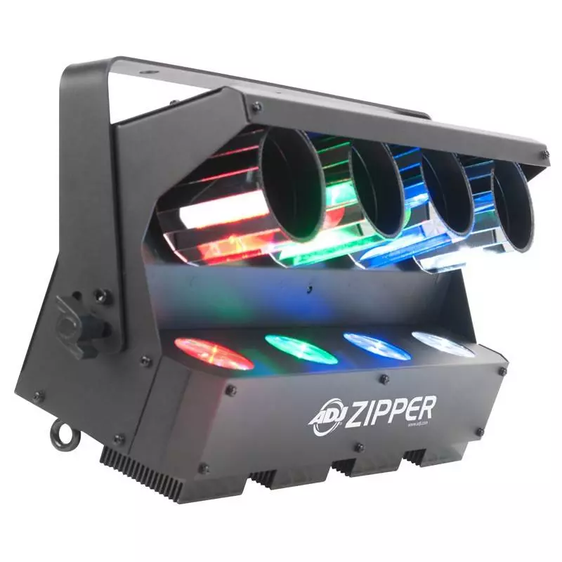 4 Barrel Mirrors with 4x8-Watt LEDs (1 Ea RGBW)