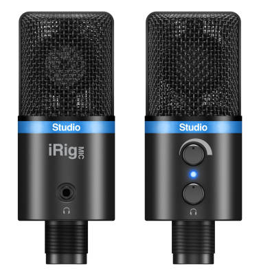 IK Multimedia - Large Condenser Microphone for iPhone/iPad/Mac/PC