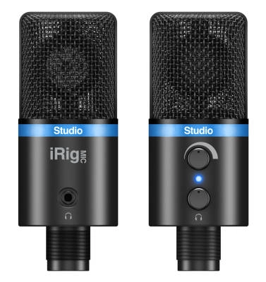 IK Multimedia - Large Condenser Microphone for iPhone/iPad/Mac/PC