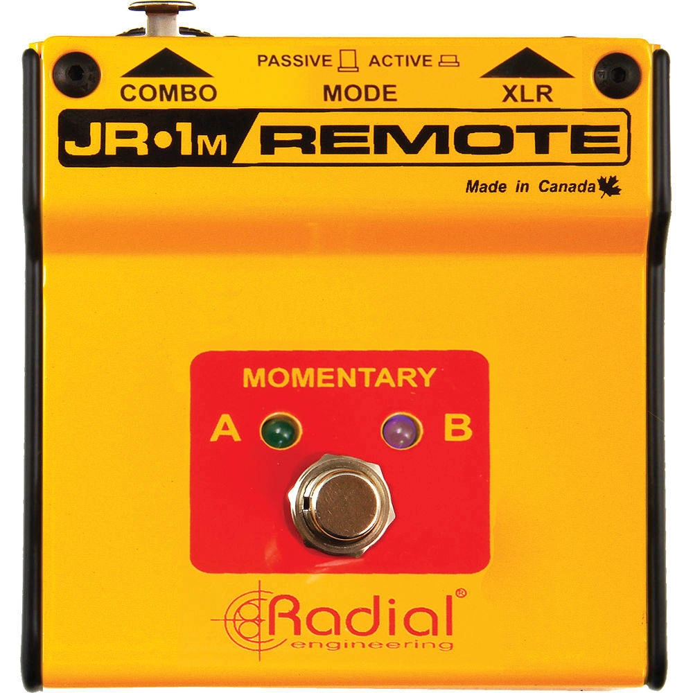 JR1-M Momentary Single Action Footswitch