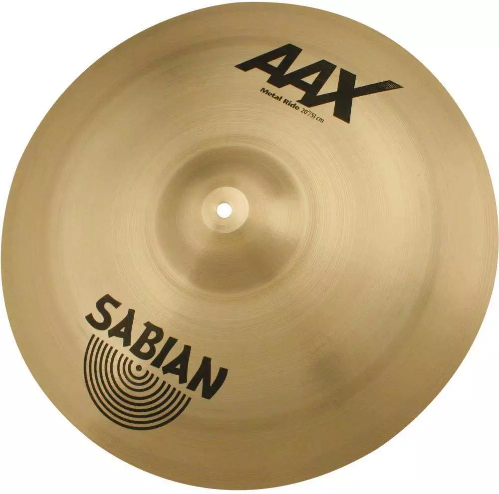 AAX 20 Inch Metal Ride Brilliant Finish