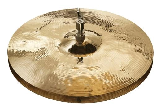 Artisan 14 Inch Hi-Hats Brilliant Finish