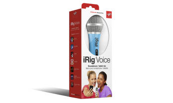 Handheld Karaoke Microphone for Smartphones - Blue