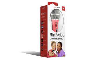 Handheld Karaoke Microphone for Smartphones - Pink