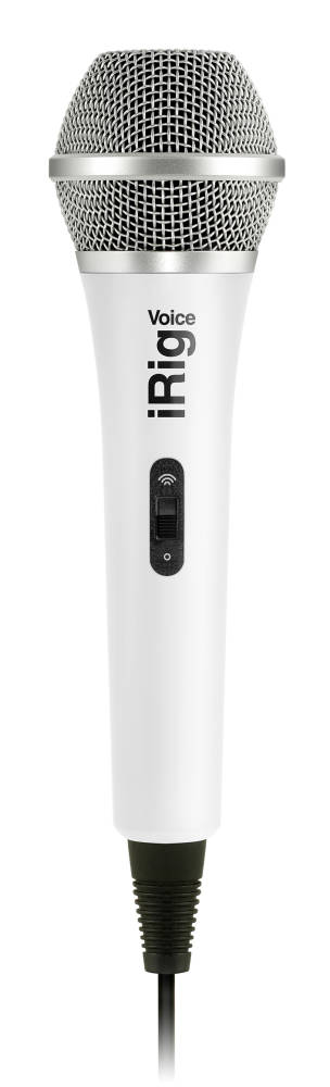 Handheld Karaoke Microphone for Smartphones - White