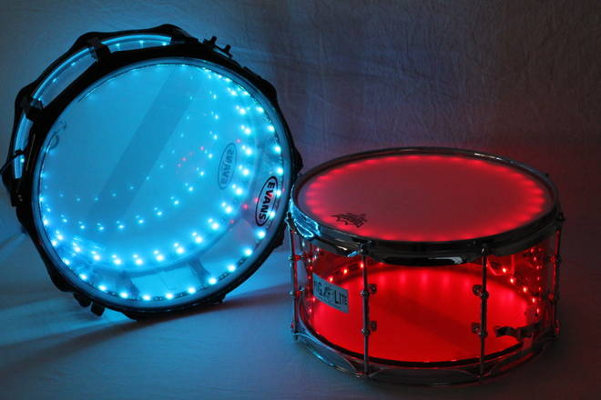 led drum