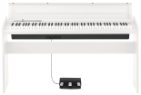 Korg - Digital Piano with Speakers/Stand/Pedal - White