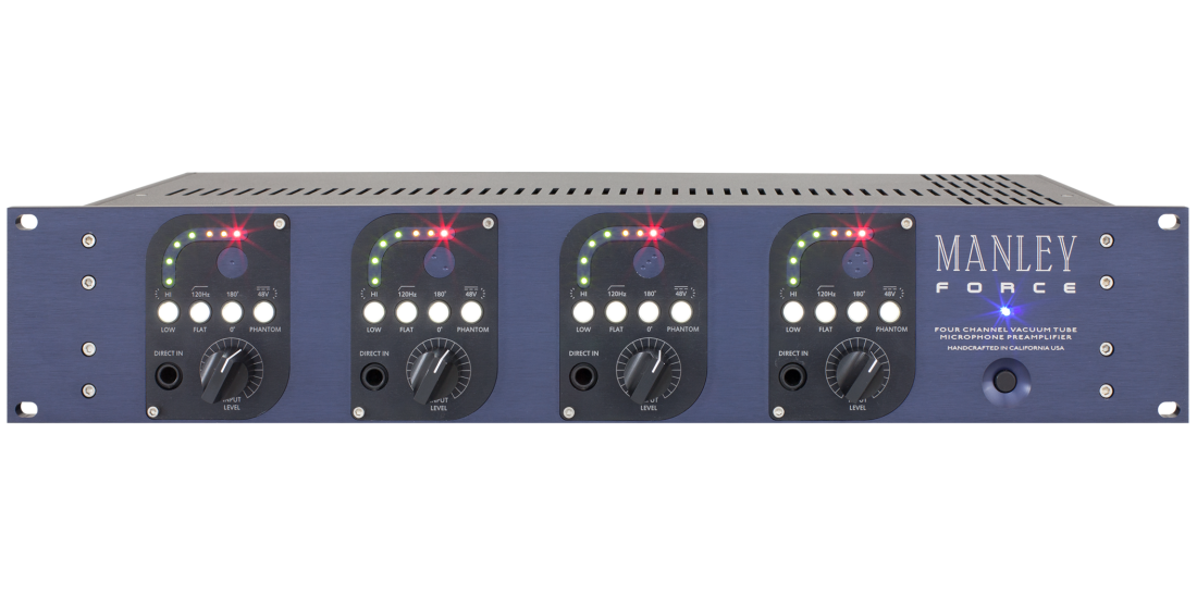 FORCE 4 Channel Microphone Preamp