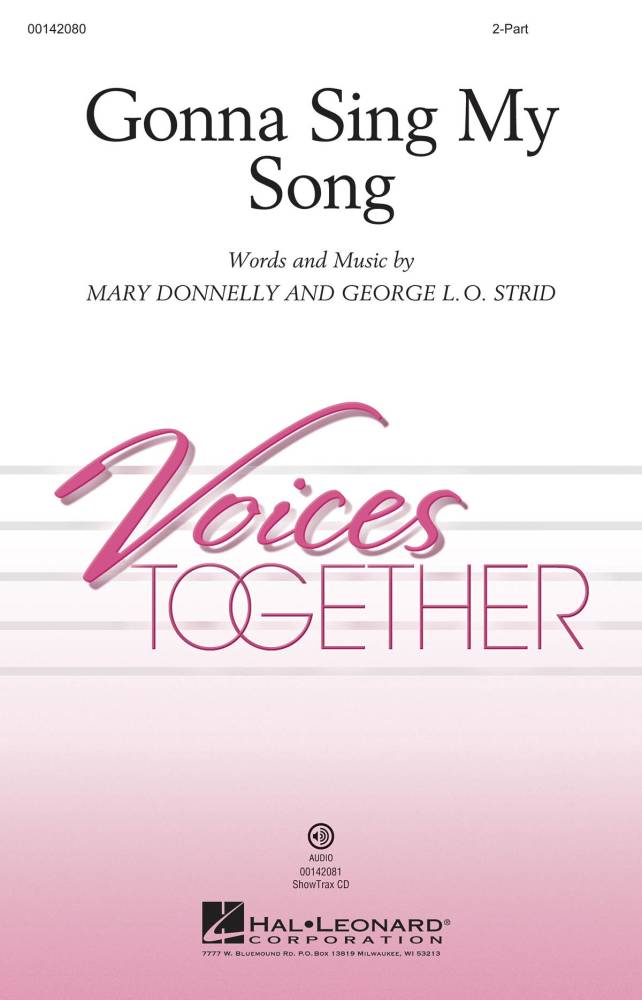 Gonna Sing My Song - Donnelly/Strid - 2pt