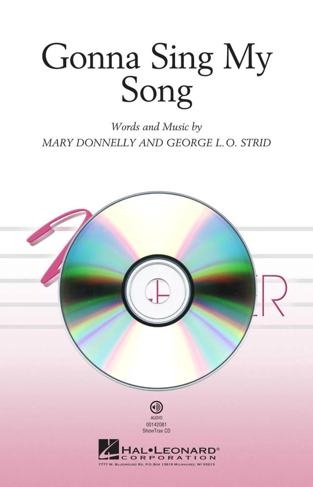 Gonna Sing My Song - Donnelly/Strid - ShowTrax CD