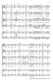 Their Hearts Were Full of Spring - Troup/Shaw - SATB