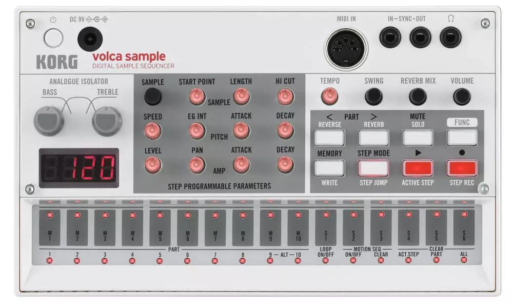 Volca Sample Digital Sample Sequencer