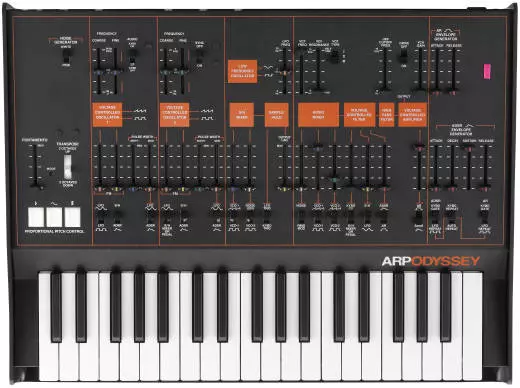 ARP Odyssey Duophonic Synthesizer - Orange/Black