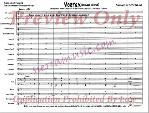 Vortex (Endless Winter) - Darling - Jazz Ensemble - Gr. Medium