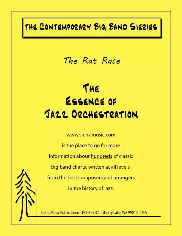 The Rat Race - Derosa - Jazz Ensemble - Gr. Medium-Advanced