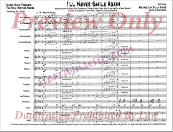 I\'ll Never Smile Again - Lowe/Byers - Jazz Ensemble - Gr. Medium