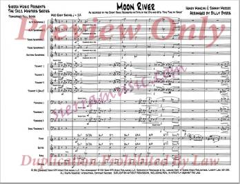 Moon River - Mercer/Mancini/Byers - Jazz Ensemble - Gr. Medium