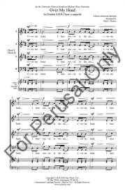 Over My Head - Spiritual/Durow - SATB Double Choir