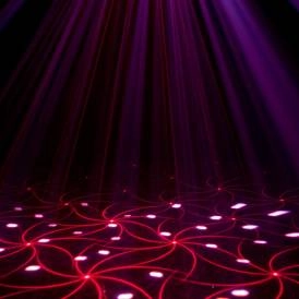 Stinger Moonflower, Strobe and Laser Effect