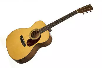 L&M Custom 000-18 Flame Mahogany Acoustic Guitar with Case