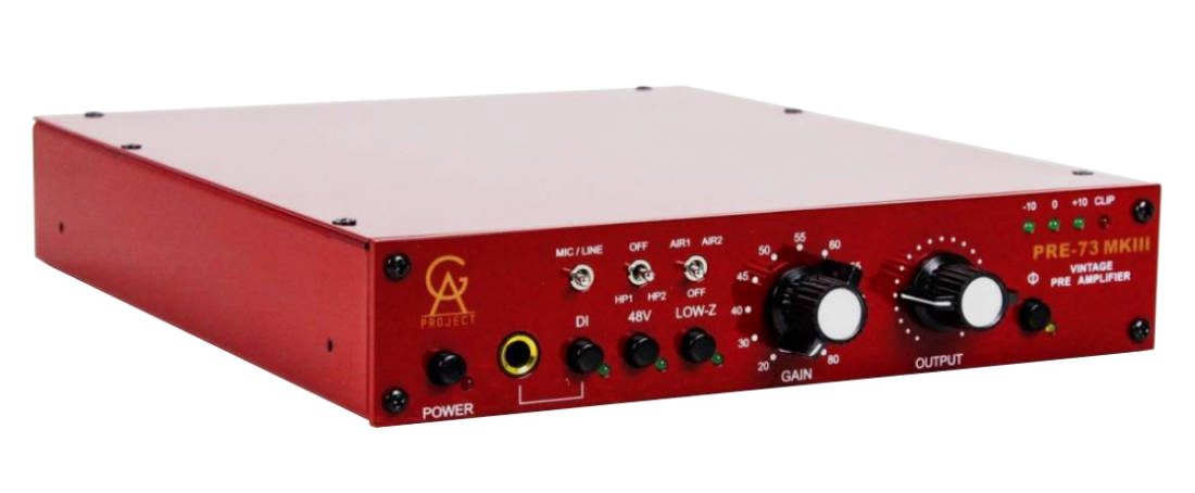 1-Channel 1073-Style Mic Preamp w/ Carnhill Transformers