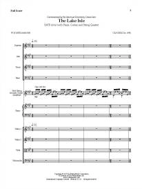 The Lake Isle - Yeates/Gjeilo - SATB divisi