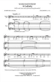 A Lullaby - Field/Murphy - SATB divisi