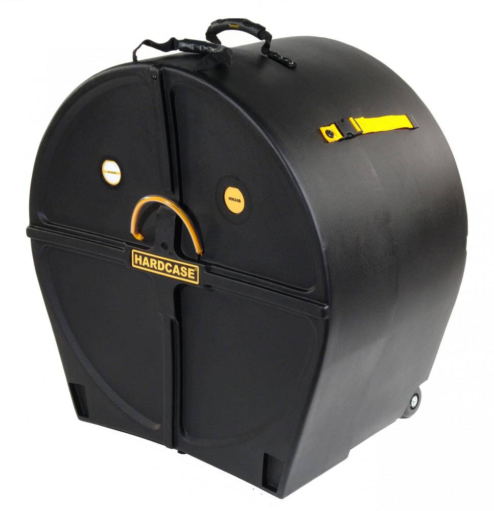 Bass Drum Case with Wheels and Pull Handle - 24\'\'