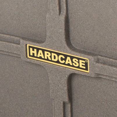 Hardcase - 22 Cymbal Case with Wheels - Granite