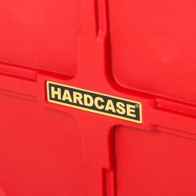 Hardcase - 22 Cymbal Case with Wheels - Red