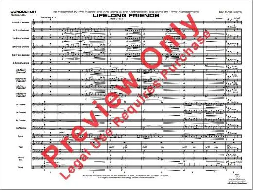 Lifelong Friends -Berg - Jazz Ensemble - Gr. 4