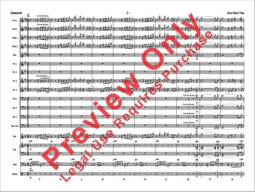 Cold Duck Time - Harris/Baylock - Jazz Ensemble - Gr. 4