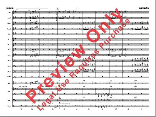 Cold Duck Time - Harris/Baylock - Jazz Ensemble - Gr. 4