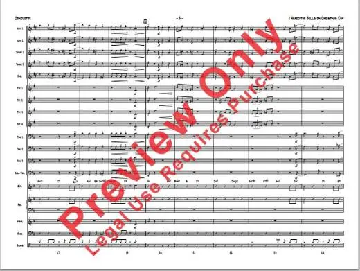 I Heard the Bells on Christmas Day - Longfellow /Marks /Goodwin - Jazz Ensemble - Gr. 6