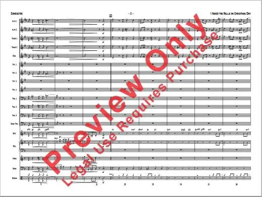 I Heard the Bells on Christmas Day - Longfellow /Marks /Goodwin - Jazz Ensemble - Gr. 6