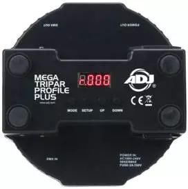 Mega Tripar Profile Plus with 5x4-Watt RGB + UV LEDs